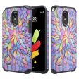 LG Stylo 3 Case, Stylo 3 Plus Dual Layered Shock Resistant Slim Hybrid Case for Stylo 3   Stylo 3 Plus - Rainbow Flower Cheap