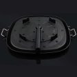 SOGA Portable Korean BBQ Butane Gas Stove Stone Grill Plate Non Stick Coated Square Sale