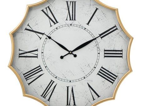 Scalloped Wall Clock For Discount