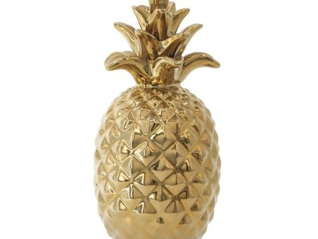 Gold Pineapple Ornament Tall on Sale