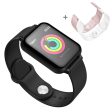 SOGA Fitness Smart Watch Heart Rate Monitor With 2X Wrist Band Replacement Strap Fashion