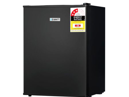 Devanti 70L Bar Fridge Black Online Sale