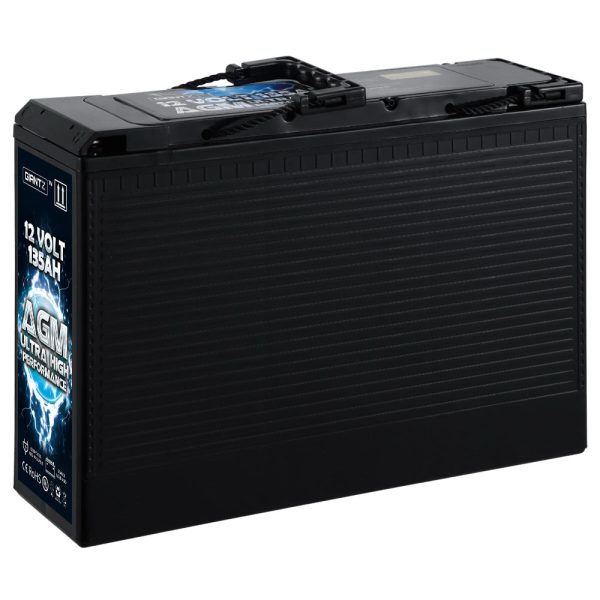 Giantz AGM Deep Cycle Battery 12V 135Ah Slim Box Portable Solar Caravan Camping Fashion