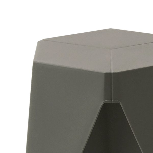 Artiss 2x Bar Stools Puzzle Plastic Foot Stool Grey Online now