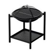 Grillz Fire Pit BBQ Grill 2-in-1 Outdoor Sale