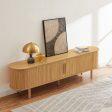 Tate 200cm TV Unit in Natural Hot on Sale