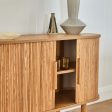 Tate 200cm TV Unit in Natural Hot on Sale