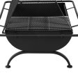 Grillz Fire Pit BBQ Grill Outdoor Fireplace Steel Hot on Sale