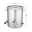 SOGA 33L Stainless Steel URN Commercial Water Boiler 2200W Supply