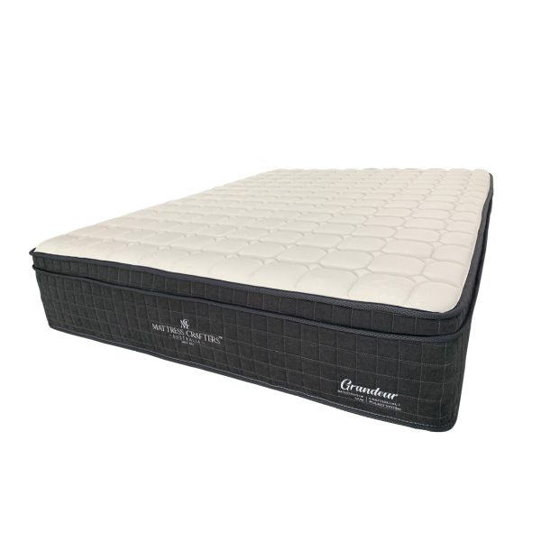 Grandeur King Single Mattress Latex Foam 7 Zone Pocket Spring on Sale