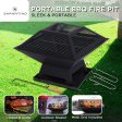 Wallaroo Portable Outdoor Fire Pit for BBQ, Grilling, Cooking, Camping Sale