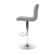 Artiss 4x Bar Stools Leather Gas Lift Grey Online Sale