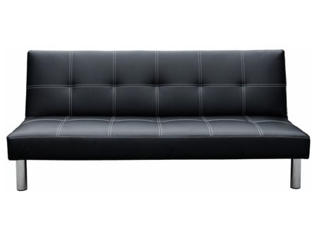 Sarantino Chelsea Sofa Bed Faux Leather Lounge Couch Futon Furniture Modular Suite For Cheap