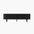 Tate 200cm TV Unit in Black Online now