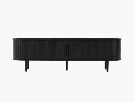 Tate 200cm TV Unit in Black Online now