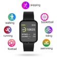 SOGA Waterproof Fitness Smart Wrist Watch Heart Rate Monitor Tracker Black Discount