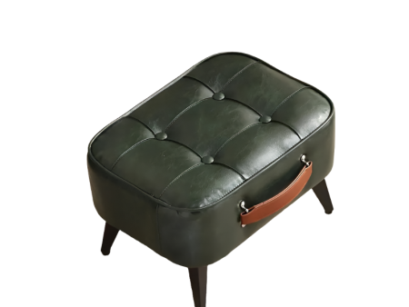 NNETM Super Soft Faux Leather Upholstered Seat - Green Black Sale