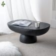 BLACK IS BACK CEMENT COFFEE TABLE Supply