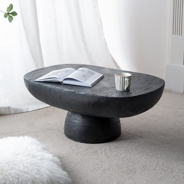 BLACK IS BACK CEMENT COFFEE TABLE Supply