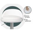 Artiss 4x Bar Stools PU Leather Gas Lift White Sale