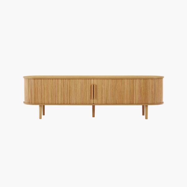 Tate 200cm TV Unit in Natural Hot on Sale