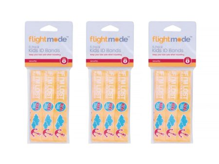 Flightmode Kids ID Band 18 Pack For Cheap