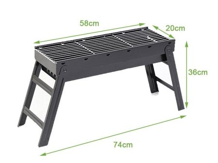 Foldable Portable BBQ Charcoal Grill Barbecue Camping Hibachi Picnic Large For Cheap