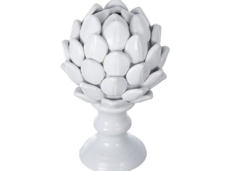 Artichoke Large Finial Add a touch of ceramic elegance 26cm Online now