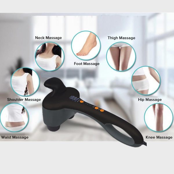 SOGA Deluxe Hand Held Infrared Percussion Massager with Soothing Heat For Sale