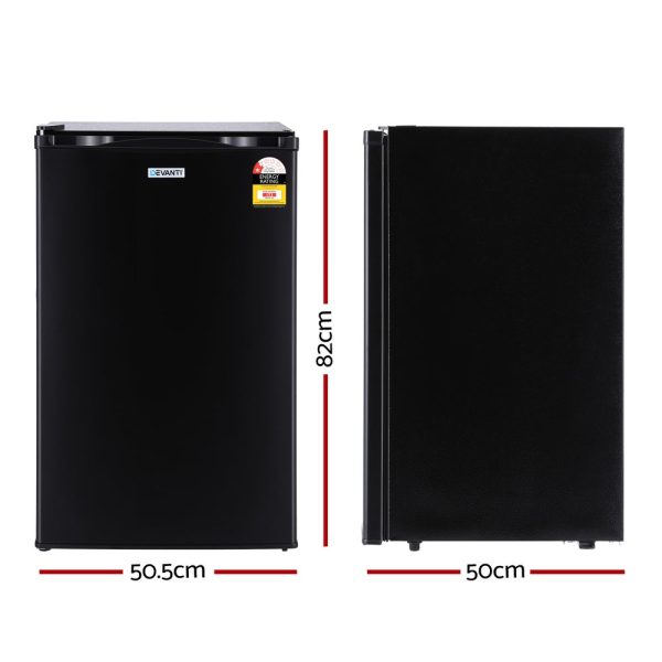 Devanti 110L Bar Fridge Black Hot on Sale