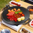 SOGA 37cm Cast Iron Induction Crepes Pan Baking Cookie Pancake Pizza Bakeware Fashion