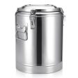 SOGA 30L Stainless Steel Insulated Stock Pot Hot & Cold Beverage Container Supply