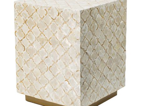 HAYMEN SQUARE SHELL STOOL TABLE Online