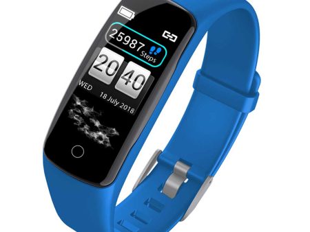 SOGA Sport Monitor Wrist Touch Fitness Tracker Smart Watch Blue For Discount