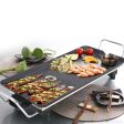 SOGA 48cm Electric BBQ Grill Teppanyaki Tough Non-stick Surface Hot Plate Kitchen 3-5 Person For Cheap