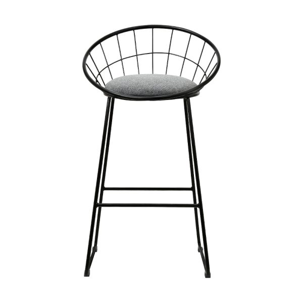 Artiss 2x Bar Stools Padded Seat Metal Online now