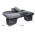 SOGA Inflatable Car Mattress Portable Travel Camping Air Bed Rest Sleeping Bed Grey Online