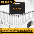 ELEAD 33Pcs Ratchet Wrench Set SAE Metric Wrench Phillips Slotted Bits Adapter For Cheap