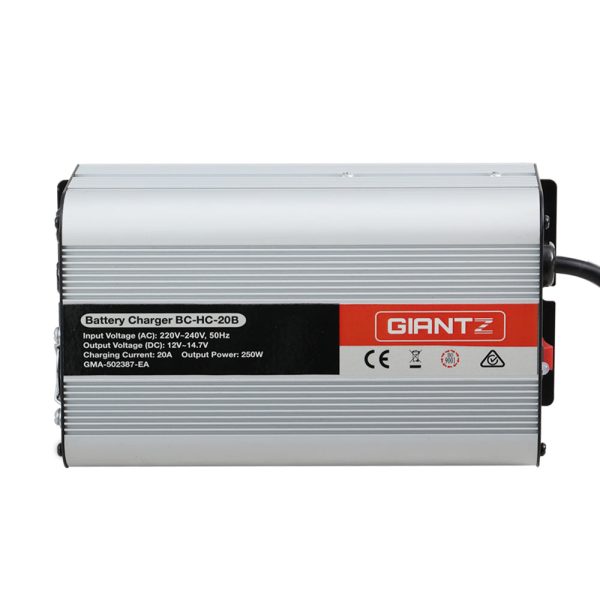 Giantz 12V 20A Car Battery Charger Inverter 20 Amp ATV 4WD Boat Caravan Sale