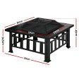 Grillz Fire Pit BBQ Grill 2-In-1 Table Online Hot Sale