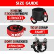 X-BULL 4WD Recovery Kit 15PCS Winch Recovery track Kinetic Rope Snatch Strap 4X4 Online Sale