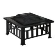 Grillz Fire Pit BBQ Grill 2-In-1 Table Online Hot Sale