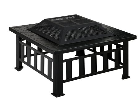 Grillz Fire Pit BBQ Grill 2-In-1 Table Online Hot Sale