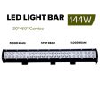 2X 23inch 144W Cree Led Light Bar Spot Flood Light 4x4 Offroad Work Ute Atv 12v 24v Sale