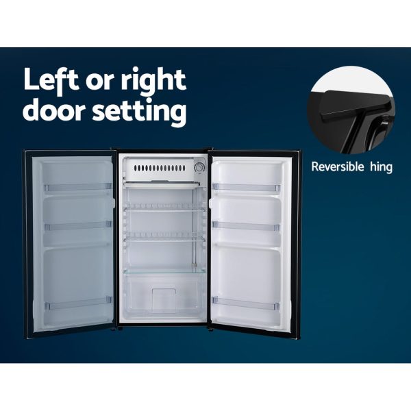 Devanti 95L Bar Fridge Black Cheap