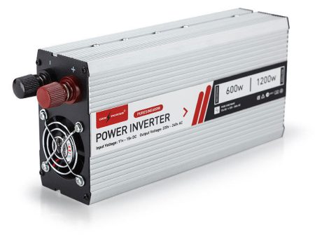 GENPOWER 600W 1200W Pure Sine Wave 12V 240V Power Inverter Car Plug Caravan Boat Online now