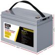 Giantz AGM Deep Cycle Battery 12V 135Ah Box Portable Solar Caravan Camping For Discount