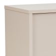 TV Cabinet with Storage Drawer Open Shelve Cabinet MDF in Champagne Colour on Sale