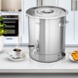 SOGA 21L Stainless Steel URN Commercial Water Boiler 2200W For Discount