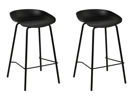 Artiss 2x Bar Stools Kitchen Counter Stools Metal Discount